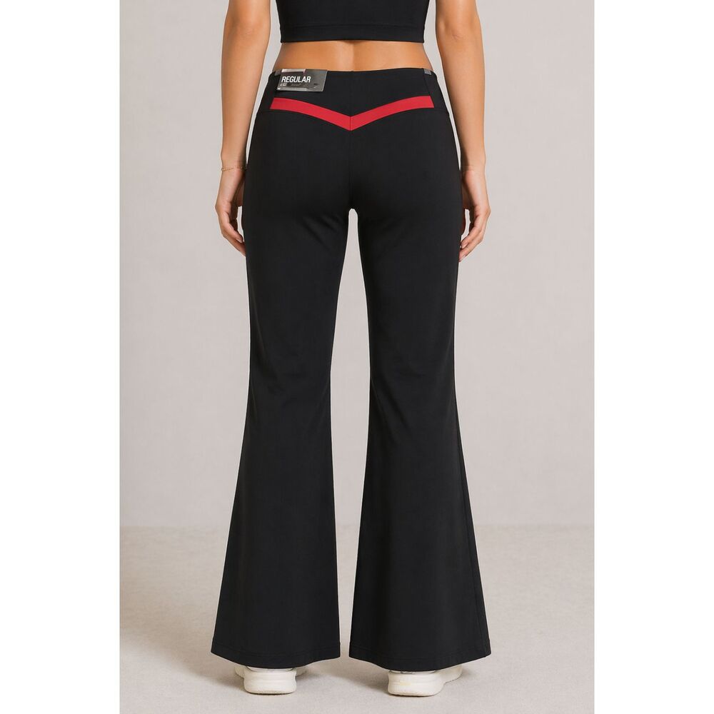 Nike Dri-Fit Flare Leg Lounge Pants Black S